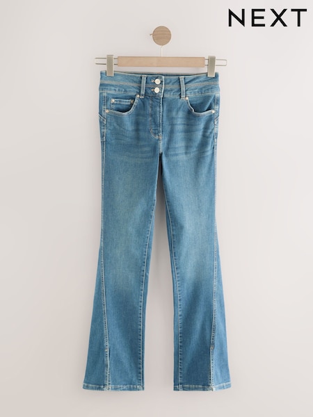 Tinted Blue Flared Lift Slim And Shape Bootcut Jeans (AT5359) | £52
