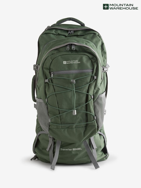 Mountain Warehouse Green Traveller 60 + 20 Litre Rucksack (AT5397) | £96