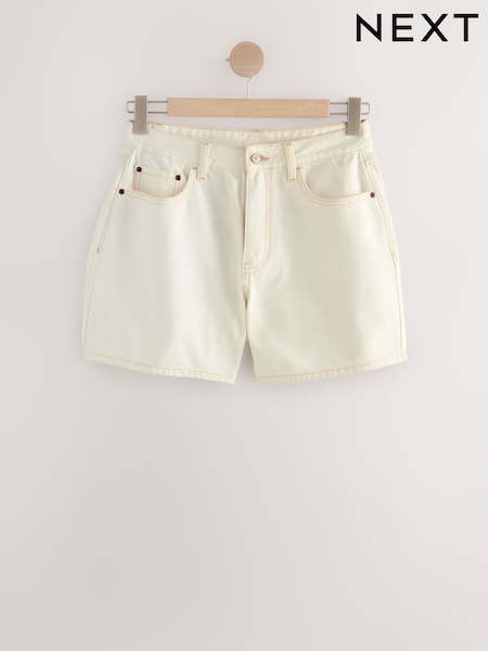 White Hourglass Denim 100% Cotton Shorts (AT5884) | £20