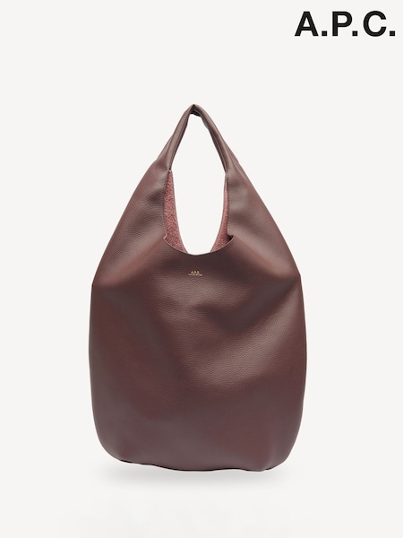 A.P.C. Burgundy La Neige Bag (AT6066) | £460