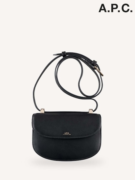 A.P.C. Black Mini Geneve Bag (AT6085) | £460