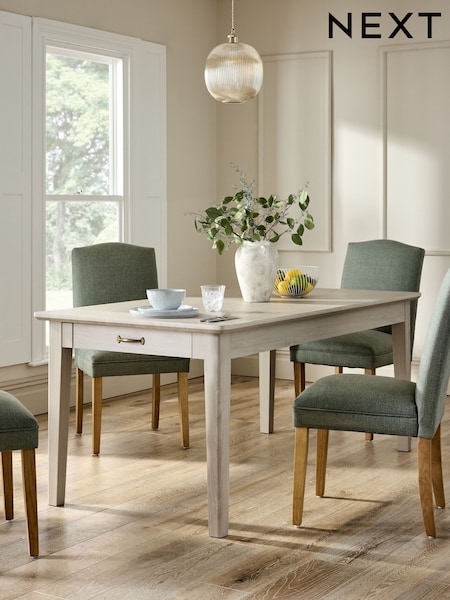 Grey Oakham Extending 6 to 8 Seater Storage Dining Table (AT6244) | £599