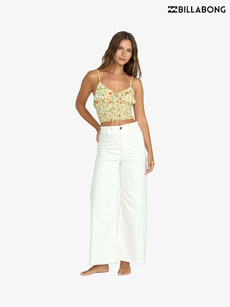 Billabong Free Fall Twill Salt Crystal White Trousers (AT6316) | £80