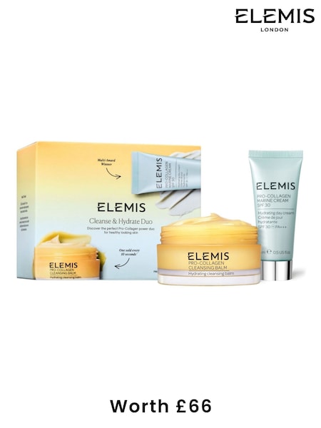 ELEMIS Cleanse Hydrate Duo Gift Set (Worth £66.00), Saving 33% (AT6646) | £45