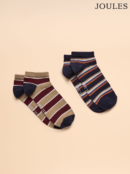 Joules Rilla Navy 2 Pack Socks (AT6846) | £7.95