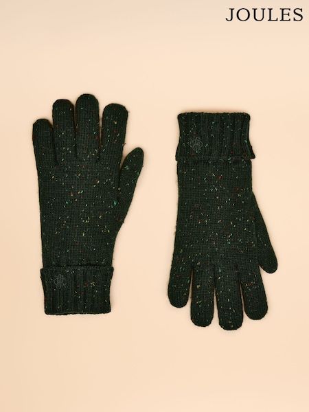 Joules Hammond Green Lined Gloves (AT6853) | £16.95