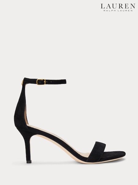 Lauren Ralph Lauren Allie Heel Suede Sandals (AT7131) | £139
