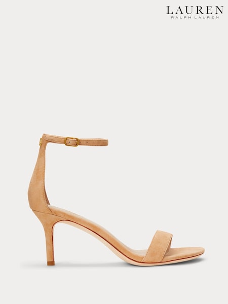 Lauren Ralph Lauren Allie Heel Suede Sandals (AT7132) | £139