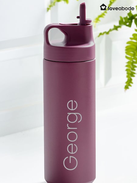 Loveabode Personalised Sports Water Bottle (AT7335) | £20