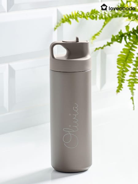 Loveabode Personalised Sports Water Bottle (AT7336) | £20
