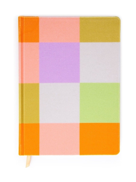 Designworks Ink Jumbo Journal Velvet Check (AT7707) | £20.50