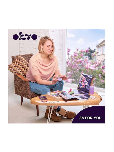 OKTO Clay Wood and Craft Sensory Art Flower (AT7735) | £25