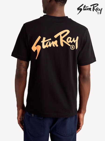 Stan Ray Black OG Logo T-Shirt (AT8277) | £35