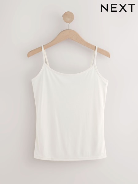 Cream Microfibre Comfort Strappy Vest (AT8382) | £12