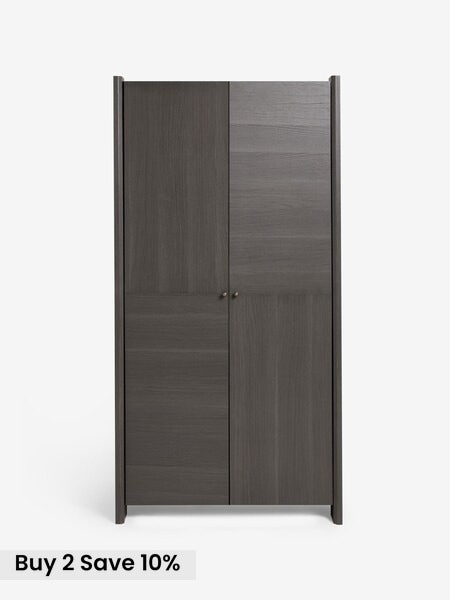 MADE.COM Dark Brown Macauley Wardrobe (AT8390) | £629