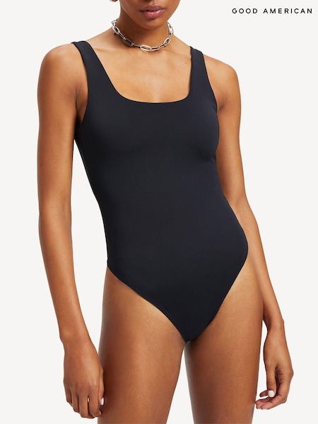 Good American Black Scuba Modern Tank Bodies (AT8407) | £79