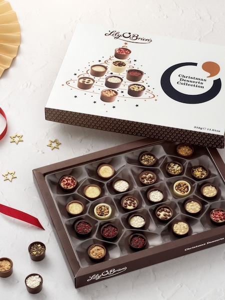 Lily O'Brien's Luxury Chocolate Box Christmas Gift (AT8417) | £29