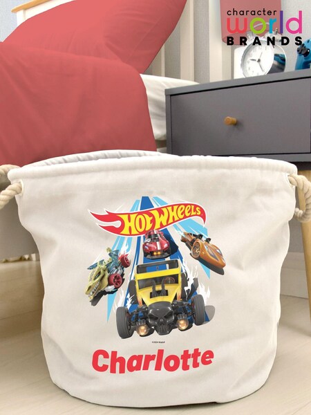 Personalised Hot Wheels Storage Bag by Character World (AT8756) | £38