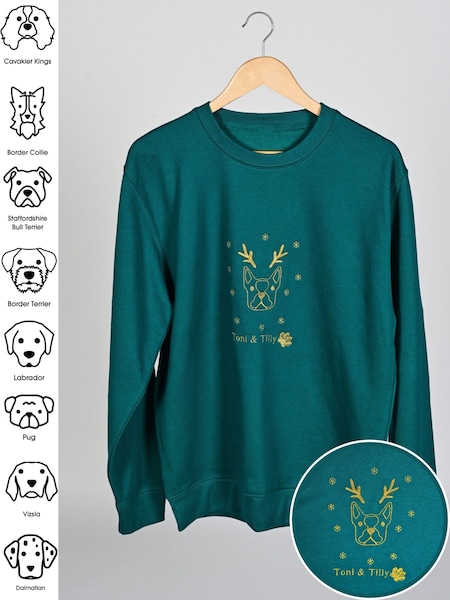 My Dog & Me Christmas Sweater by RUFF (AT8795) | £48