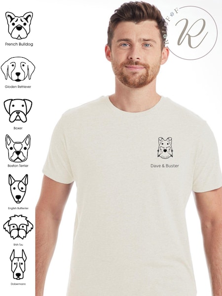 My Dog & Me 100% Cotton T-Shirt by RUFF (AT8796) | £28