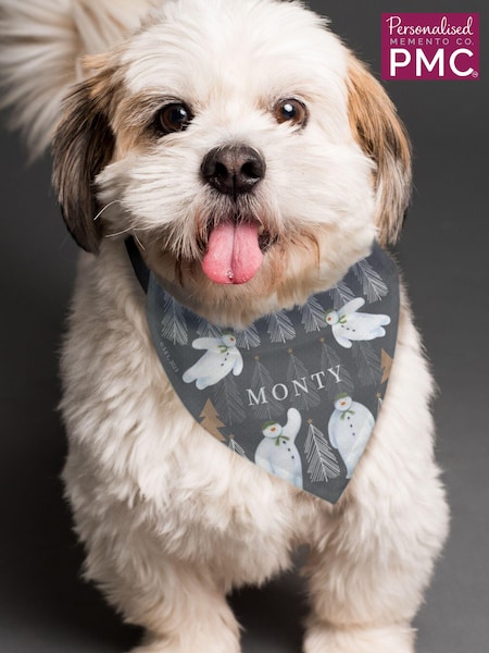 Personalised The Snowman Dog Bandana by PMC (AT9032) | £16