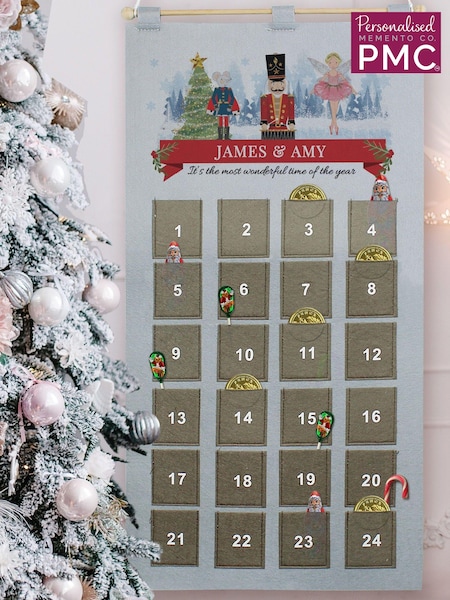 Personalised Nutcracker Advent Calendar by PMC (AT9033) | £20