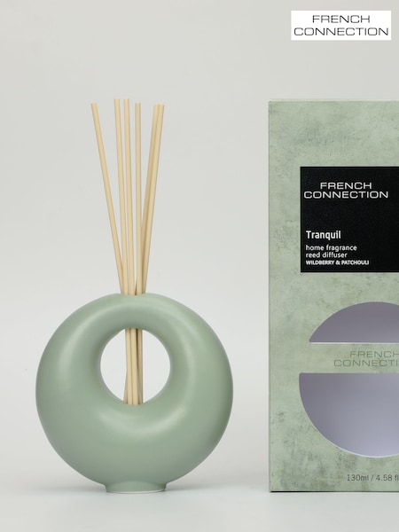 French Connection Green Stone Range Wildberry Patchouli Reed Diffuser 130ML (AT9178) | £25