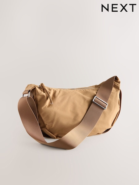 Camel Large Nylon Sling Bag (AT9506) | £24