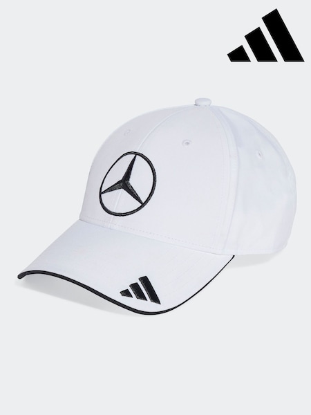 adidas White/Black Mercedes AMG Petronas Formula One Team Driver Cap (AT9546) | £40