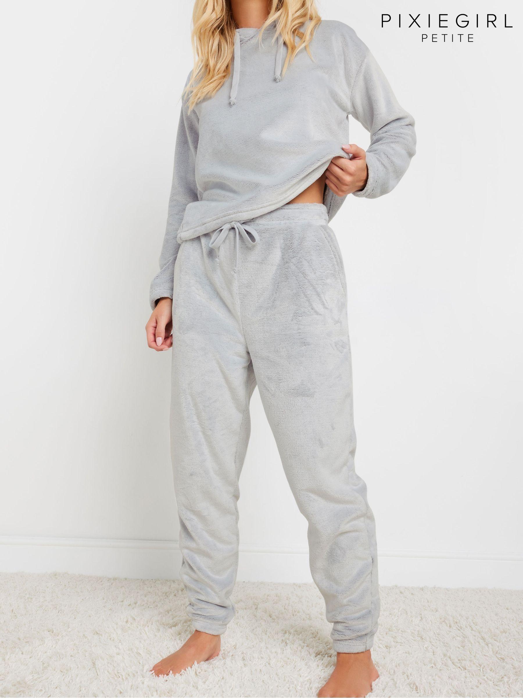 Buy Women s Petite Grey Joggers Online Next UK