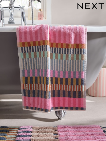 Multi Stripe 100% Cotton Towels (AT9937) | £8 - £18