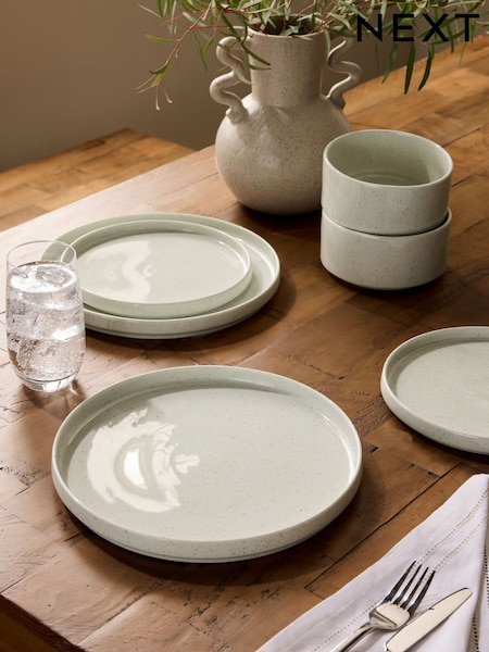 12 Piece Natural Cream Hayden Dinner Set (AU0115) | £70