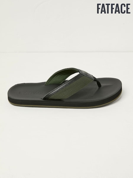 Conwy Black Flip Flop (AU0291) | £25