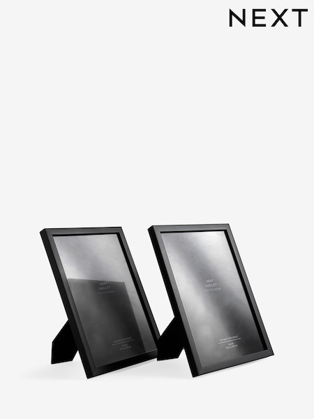 8 Pack Black Hadley Mixed Picture Frames (AU1104) | £45
