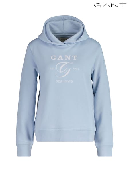 GANT Cream Regular-Fit Graphic Hoodie (AU1796) | £90