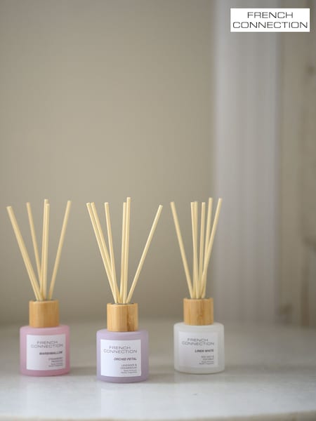 French Connection Pastel Range Trio of Reed Diffusers Gift Set 3 X 50G (AU2530) | £18