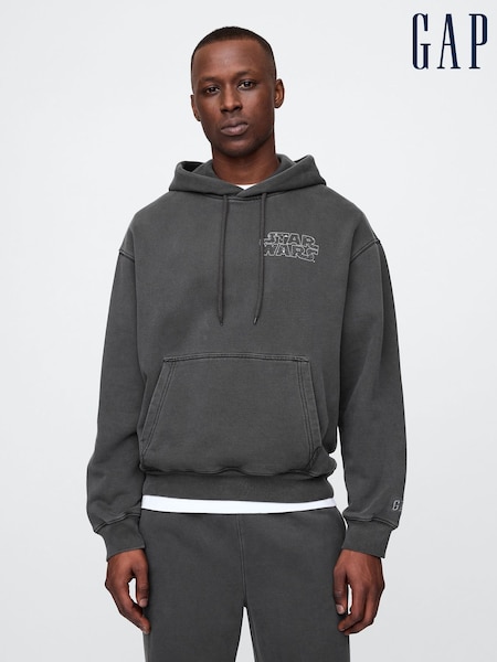 Gap Black Darth Vader Star Wars Heavyweight Hoodie (AU2828) | £95