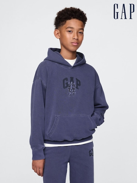 Gap Blue Stormtroopers Star Wars Vintage Hoodie (4-13yrs) (AU2915) | £28