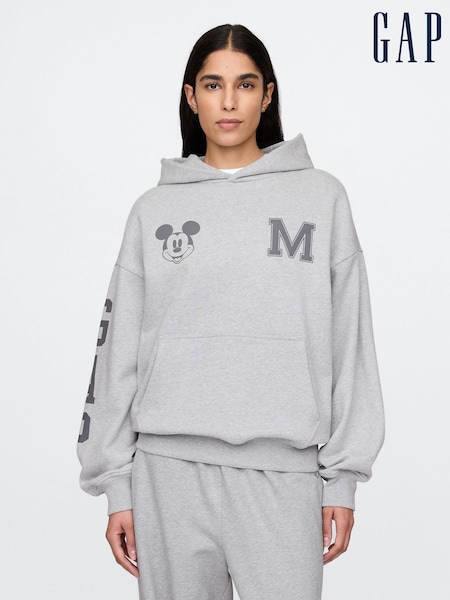 Gap Grey Disney Oversized Logo Hoodie (AU3282) | £80
