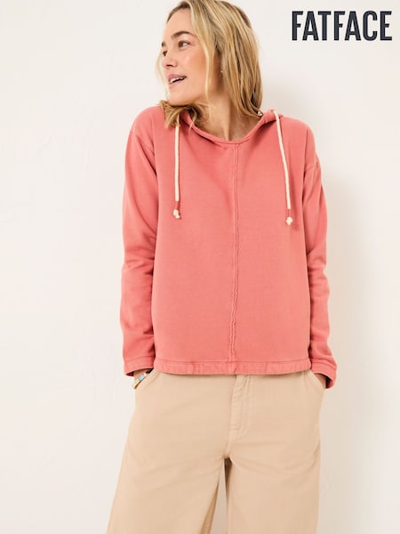 FatFace Rose Pink Beach Overhead Hoody (AU3979) | £49.50