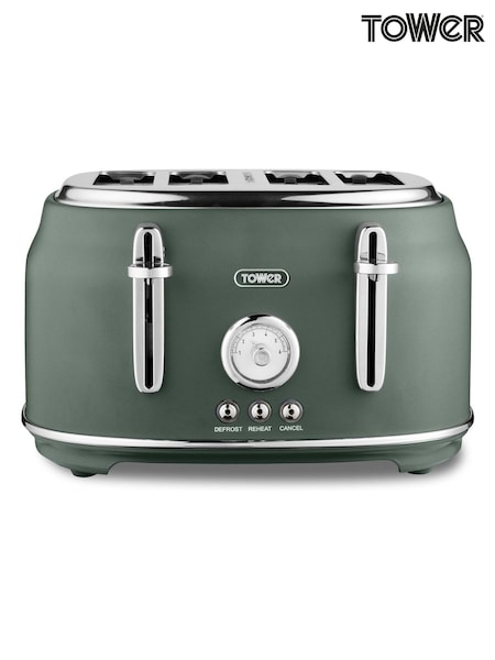 Tower Grey Renaissance 4 Slice Toaster (AU3988) | £70