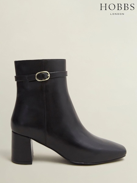 Hobbs Black Gabriella Ankle Boots (AU4349) | £179