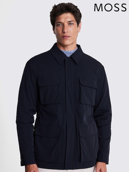 MOSS Blue Field Jacket (AU5222) | £199