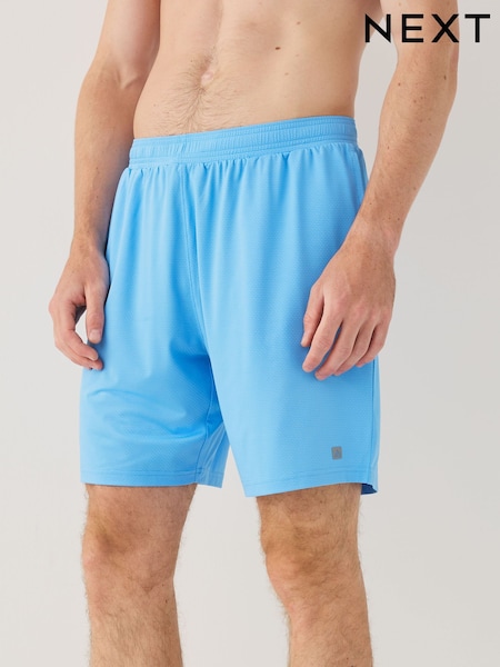 Cobalt Blue Active Gym Textured Training Shorts (AU5316) | £14