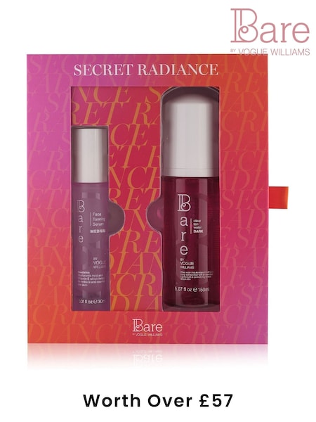 Bare By Vogue Secret Radiance Tanning Water & Face Serum Set (Worth over £57) (AU6174) | £39.50