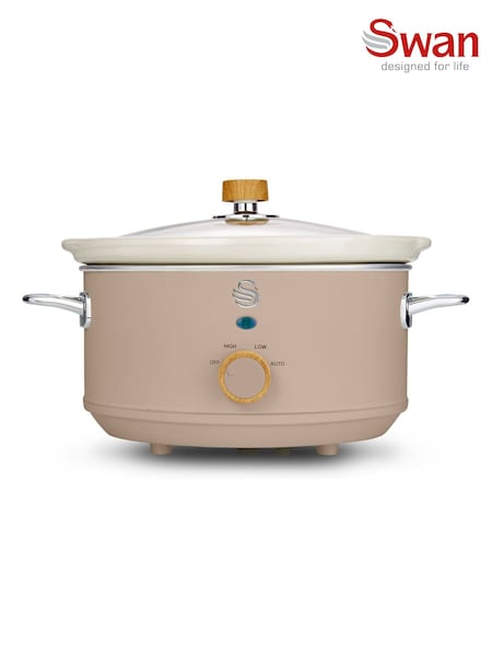 Swan Nordic Oatmeal Slow Cooker 3.5 Litre (AU6527) | £35