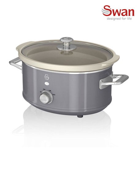 Swan Green Retro 3.5L Slow Cooker (AU6540) | £35