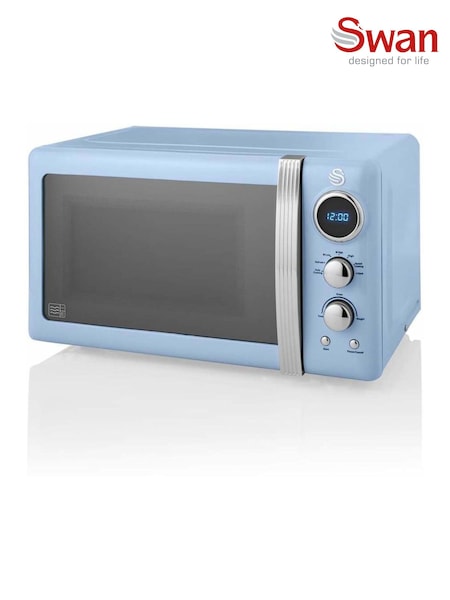 Swan Blue 800W Digital Microwave (AU6554) | £100