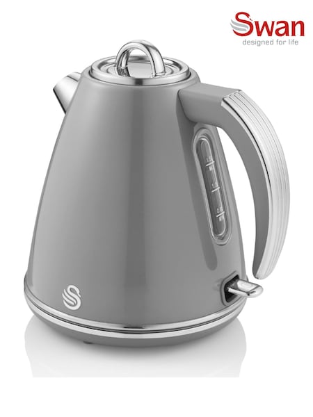 Swan Grey 1.5 Litre Jug Kettle 3KW (AU6566) | £40
