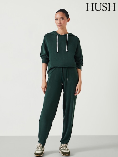 Hush Green Elle Supersoft Relaxed Joggers (AU6964) | £50